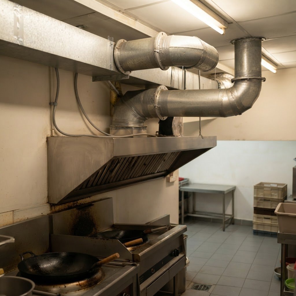 Kitchen Hood Duct